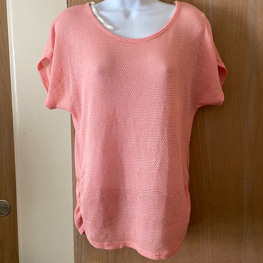 💙Chocolate USA peach blouse💙